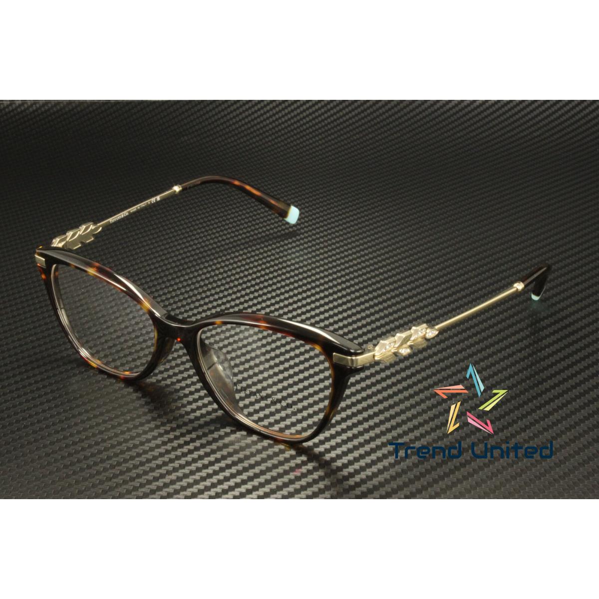 Tiffany Co. TF2219BF 8015 Havana Demo Lens 52 mm Women`s Eyeglasses