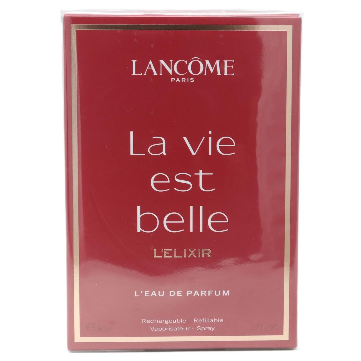 La Vie Est Belle L`elixir by Lancome L`eau De Parfum 1.7oz Spray