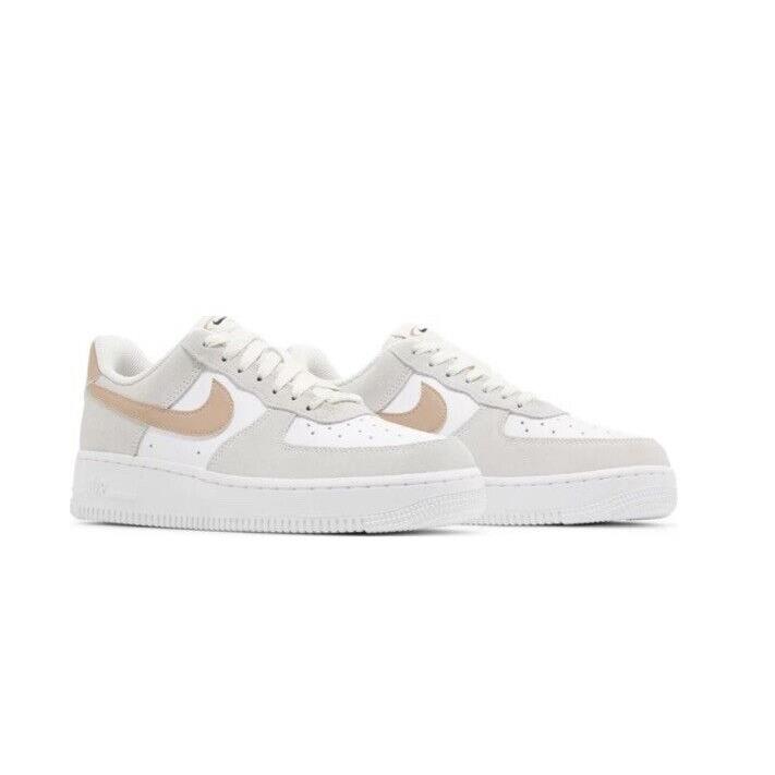 Women Nike Air Force 1 07 Lifestyle Shoes Pure Ivory/dusted Clay FQ7779-100 - Pure Ivory/Dusted Clay