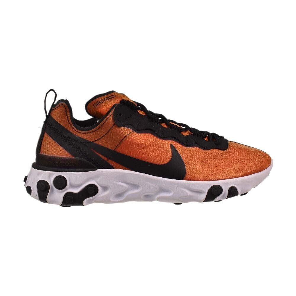 Nike React Element 55 Prm Men`s Shoes Black-tour Yellow-white bq9241-001 - Black-Your Yellow-White