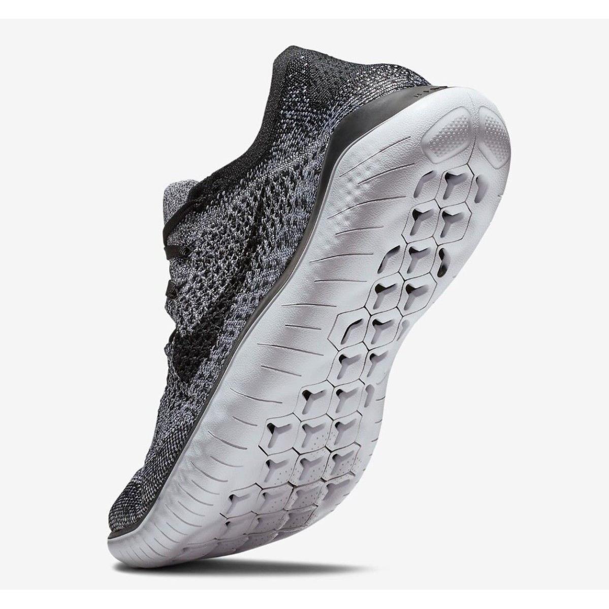 Nike Free Run Flyknknit 2018 Men`s Black Gym Workout Training Crossfit Shoes