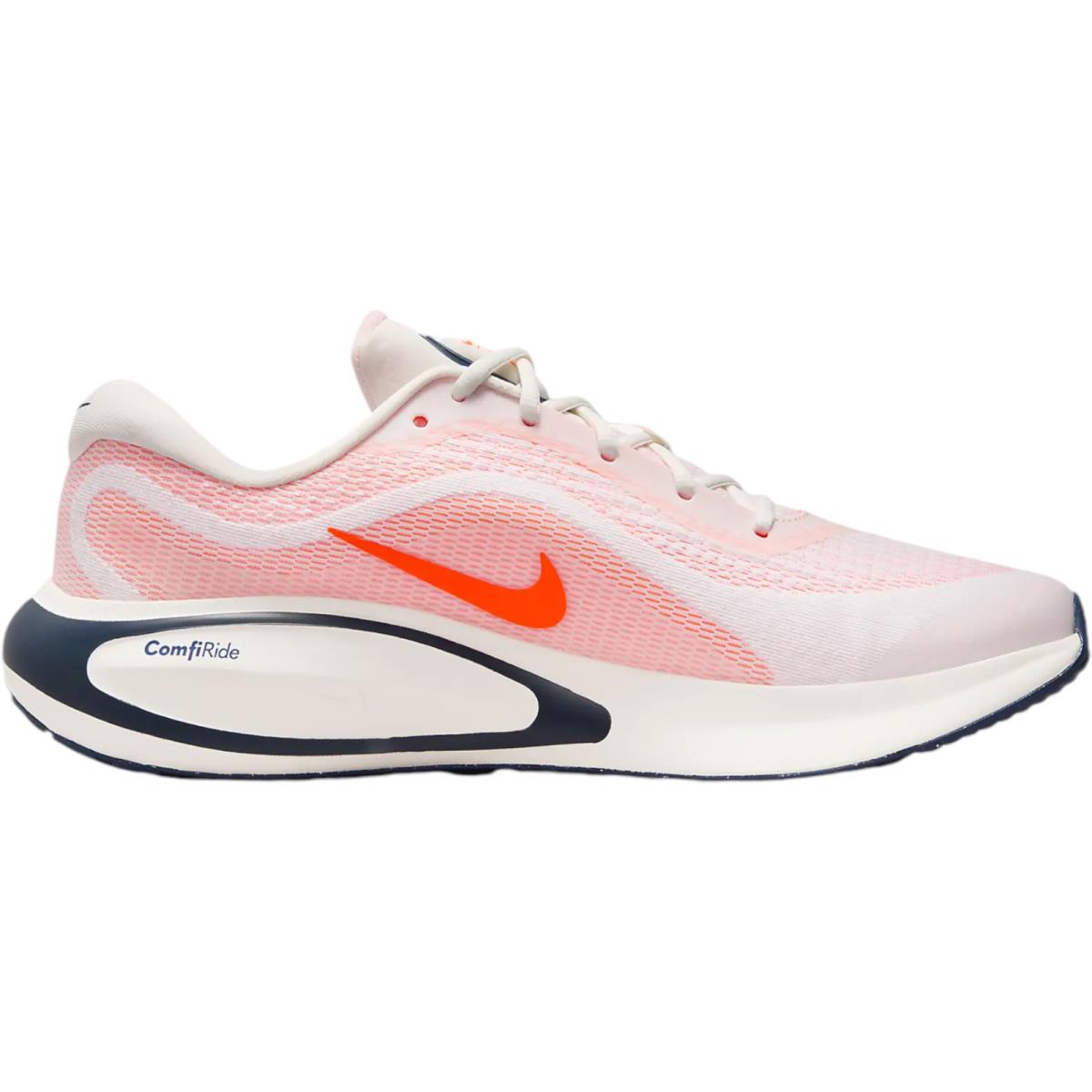 Nike Journey Run Men`s Running Shoes All Colors US Sizes 7-14 - Football Grey/White/Light Wild Mango/Racer Blue