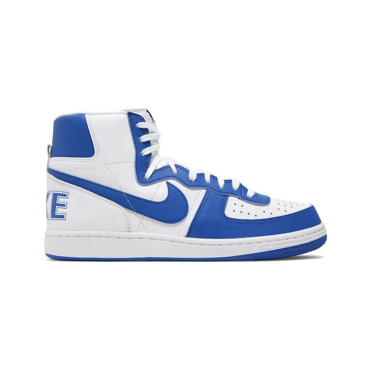 Nike Men`s Terminator High Game Royal FN6836-100 White/game Royal-white SZ 6-12 - White/Game Royal-White