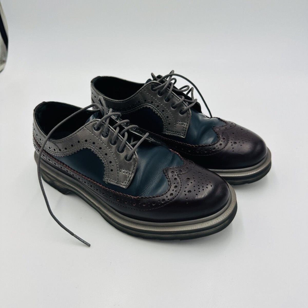 Dr. Martens Dr Marten Women`s Shoes Size 6 Spectra Patent Wingtip Eyelet Brogue Oxford 15724