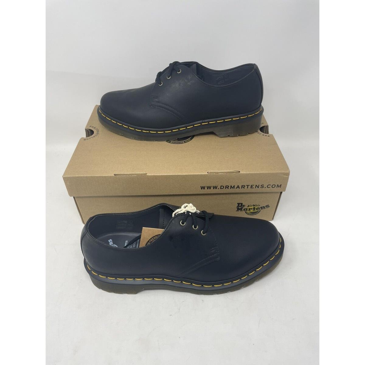 Dr. Martens Vegan 1461 Felix Rub Off Oxford Black US 9