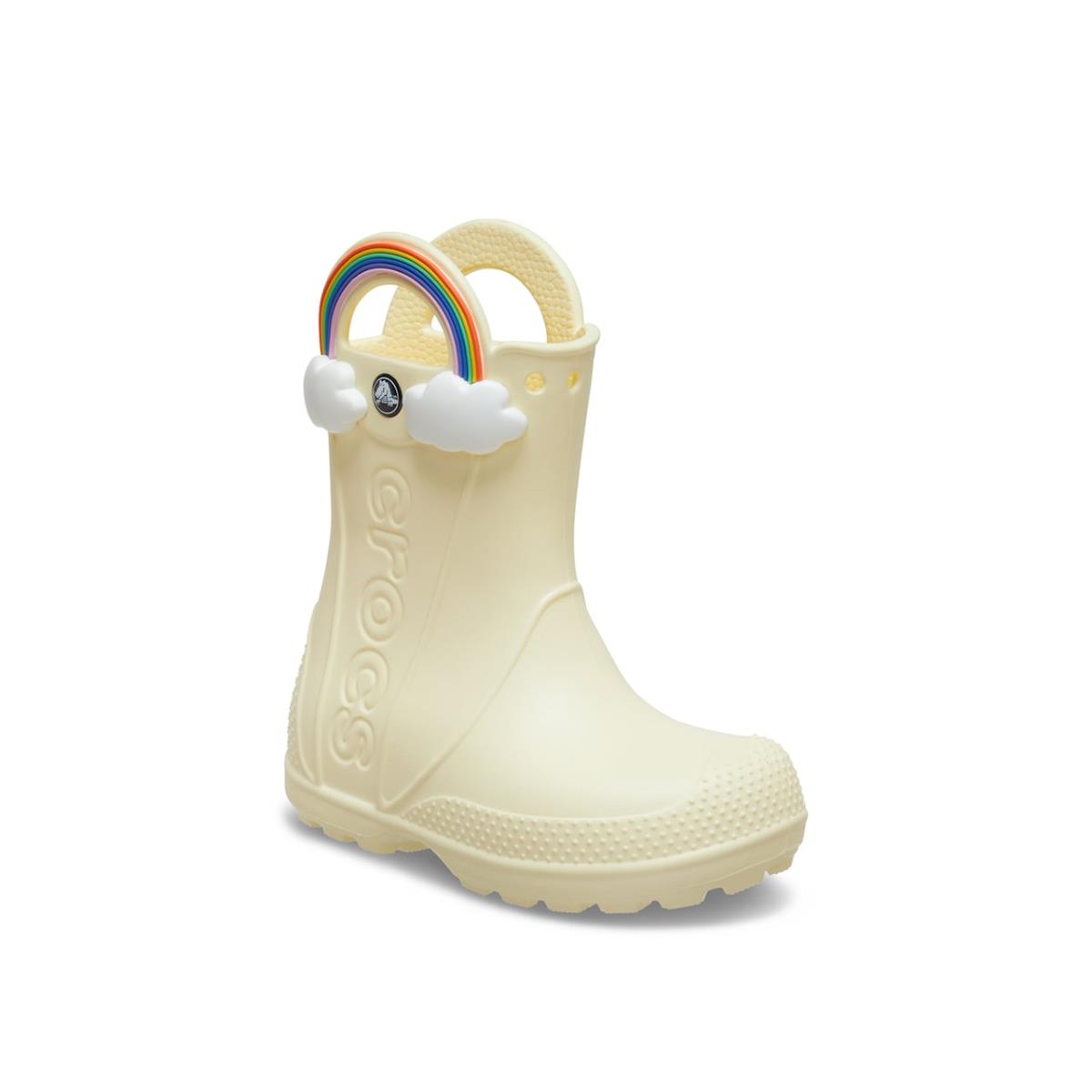 Girl`s Boots Crocs Handle It Rainbow Boot