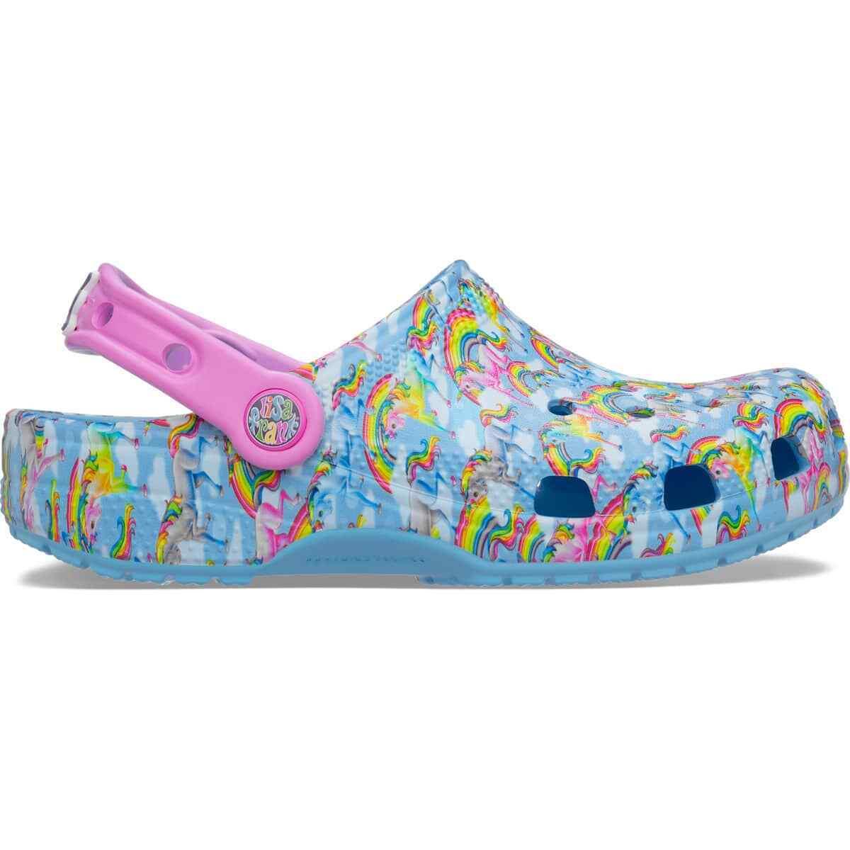 Crocs Kids` Classic Lisa Frank Unicorn Clog 1