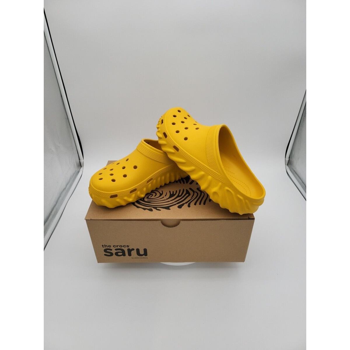 Men`s Sz 11 Crocs Saru Clog BY Salehe Bembury Citrine Yellow DS Slide Sandal