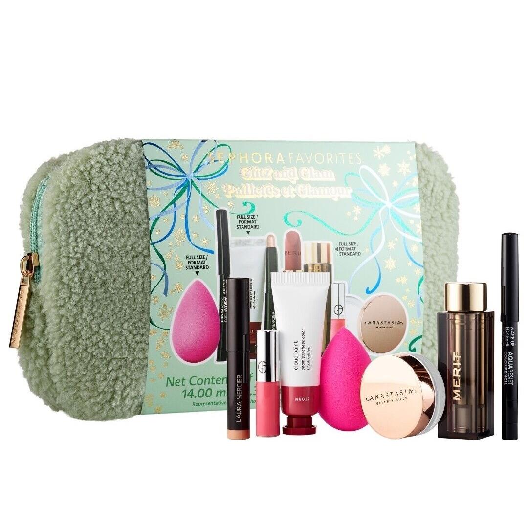 Sephora Favorites Glitz and Glam 7PC Makeup Set Holiday 2024 Limited Edition