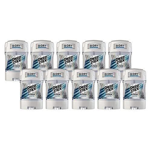 Speed Stick Anti-perspirant Deodorant Power Gel 3 Ounce Pack of 10