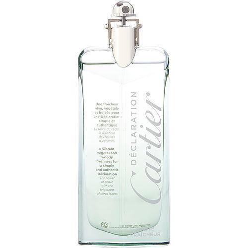 Declaration Haute Fraicheur by Cartier Edt Spray 3.3 OZ Tester