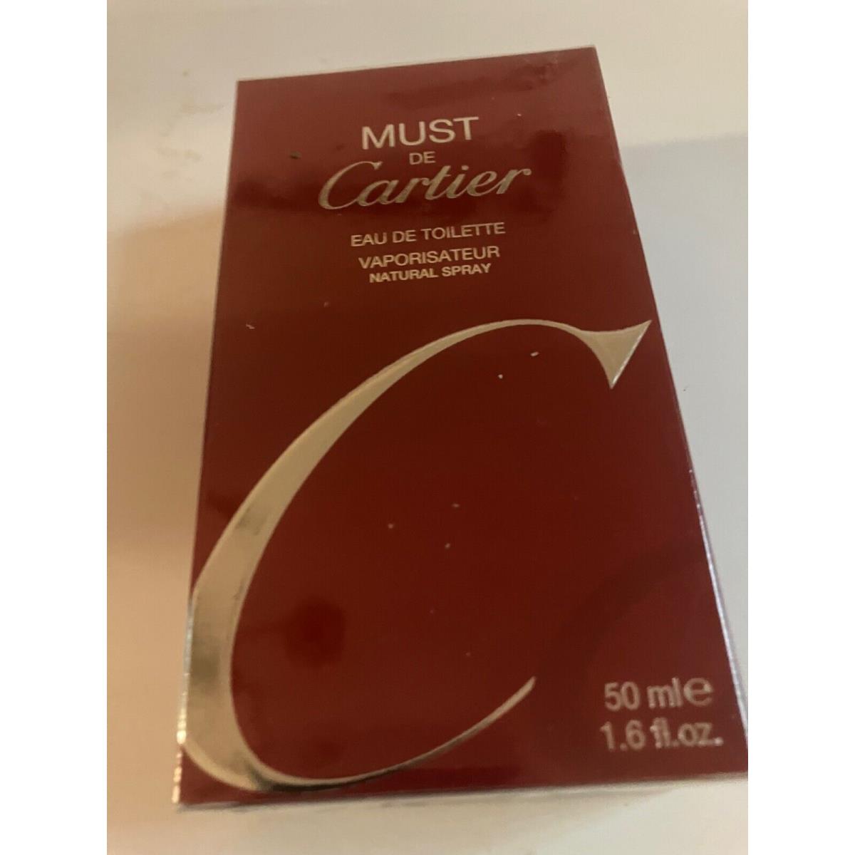 Must DE Cartier 1..6oz Edt Spray For Women Rare