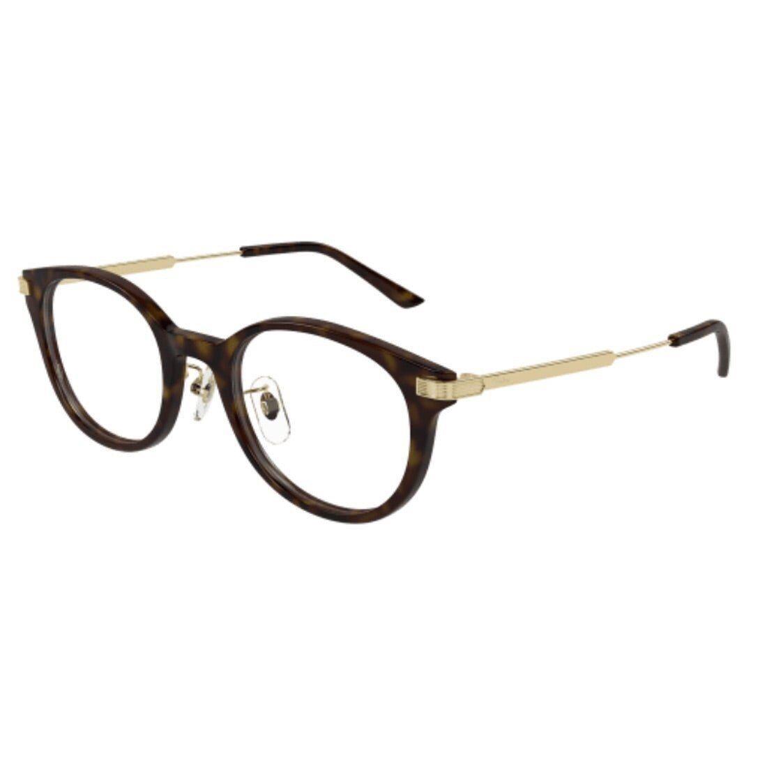 Cartier CT0531oJ-002 Havana Gold Eyeglasses