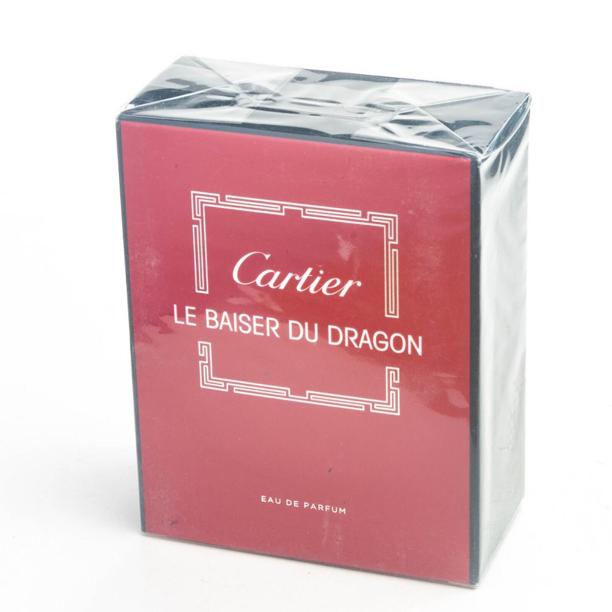 Cartier Le Baiser Du Dragon Edp 3.4OZ Eau de Parfum Womens Perfume