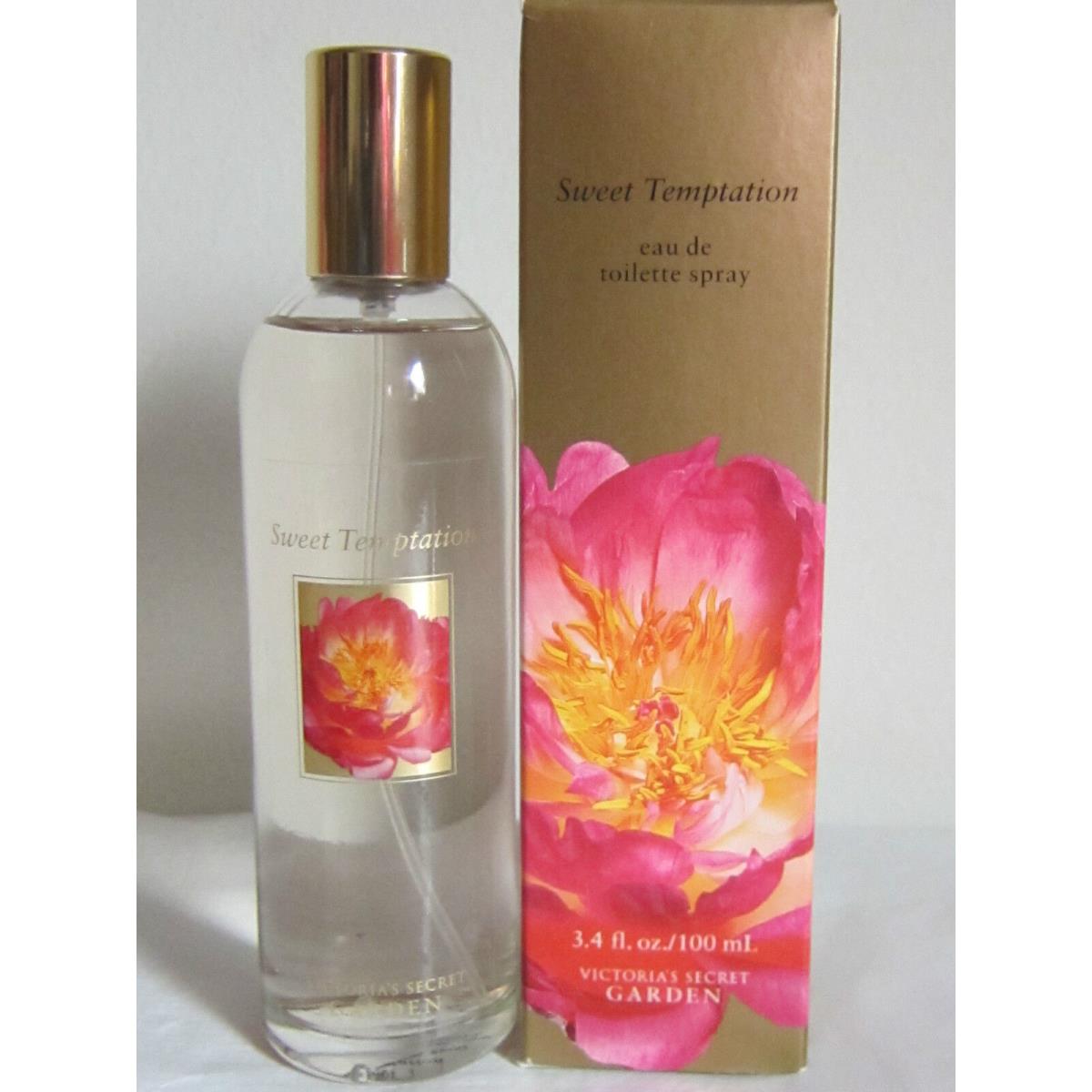 1 Victoria Secret Garden Crush Romantic Wish Perfume Eau DE Toilette 3.4 OZ SWEET TEMPTATION