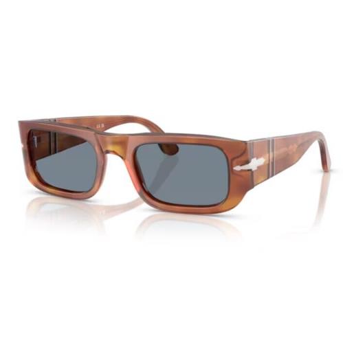 Persol 0PO3362S 96/56 Terra di Siena / Blue Oval 52mm Unisex Sunglasses