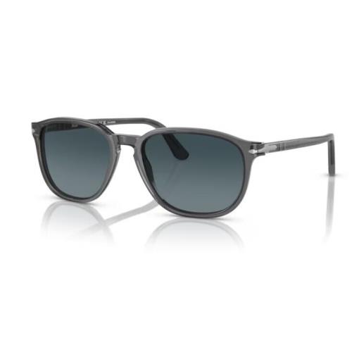 Persol 0PO3019S 1196S3 Trans Grey/blue Gradient Polarize 55mm Men`s Sunglasses