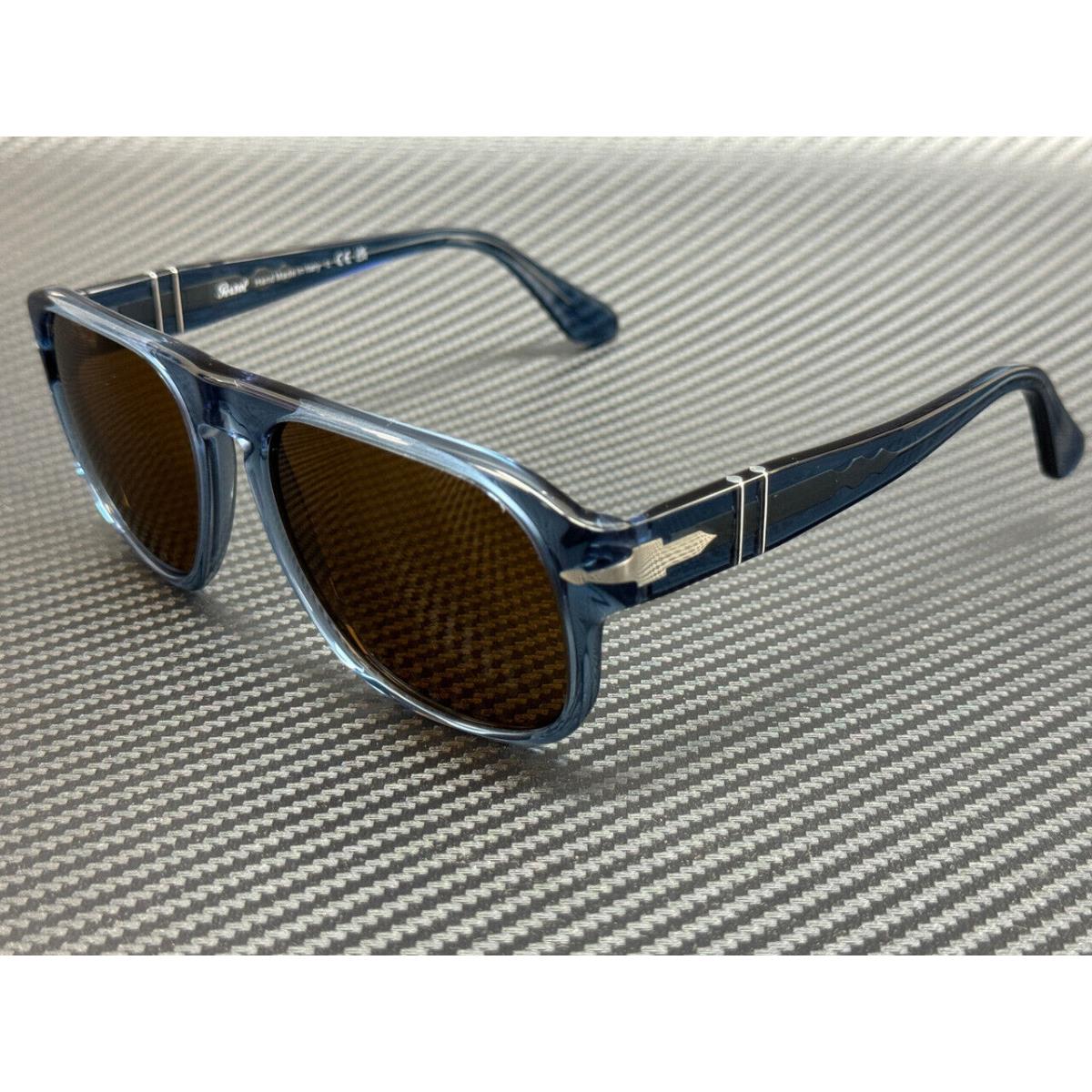 Persol PO3310S 121833 Transparent Navy Brown Unisex 54 mm Sunglasses