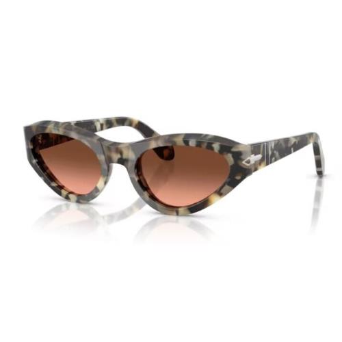 Persol 0PO0052S 1071A5 Brown Tortoise/pink Gradient Brown Cateye Women Sunglases