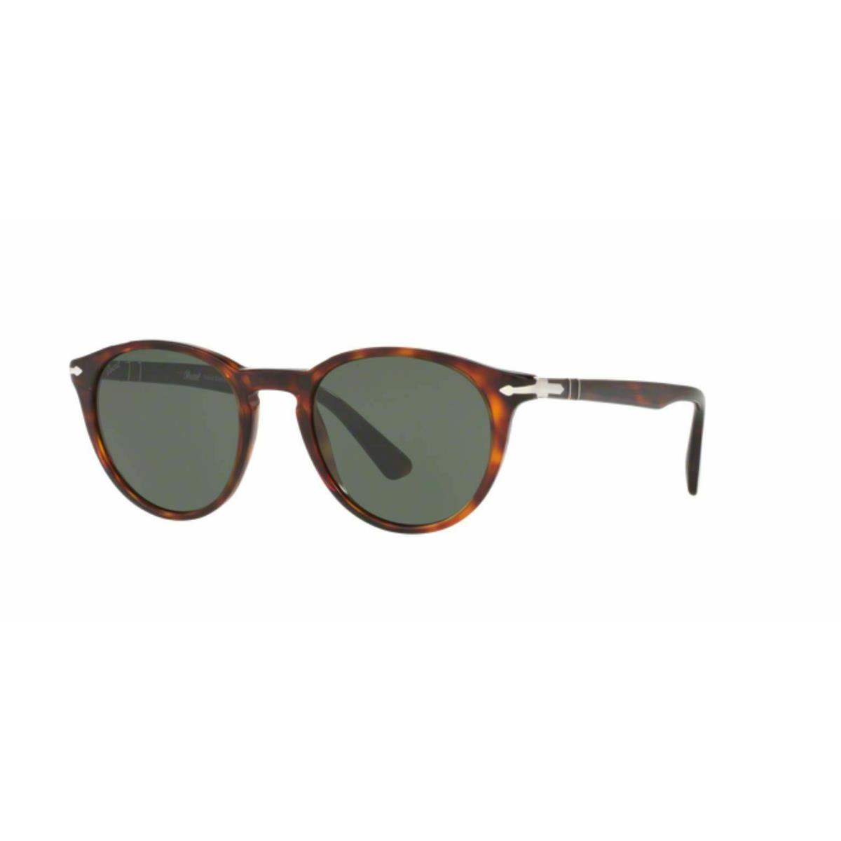 Persol 0PO3152S 901531 Havana / Green 52 mm Mens Sunglasses