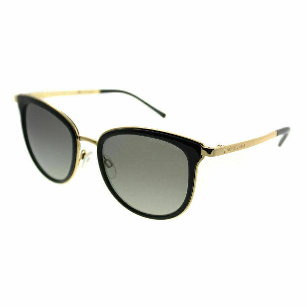 Michael Kors Adrianna1 1010 110011 Black Gold Cat-eye Sunglasses Lens-54 20 135 - Black Frame, Gray Lens, Black/Gold Manufacturer