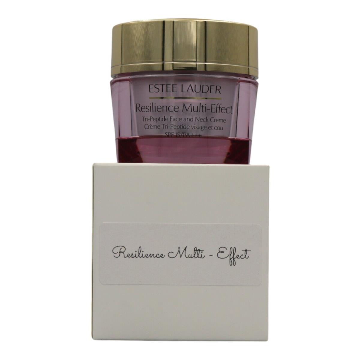 Estee Lauder Resilience Multi-effect Tri-peptide Face Neck Creme 1.7 Oz/ 50 ml