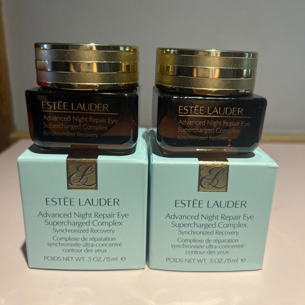 2x Estee Lauder Advanced Night Repair Eye Supercharged Complex 0.5oz Full Size