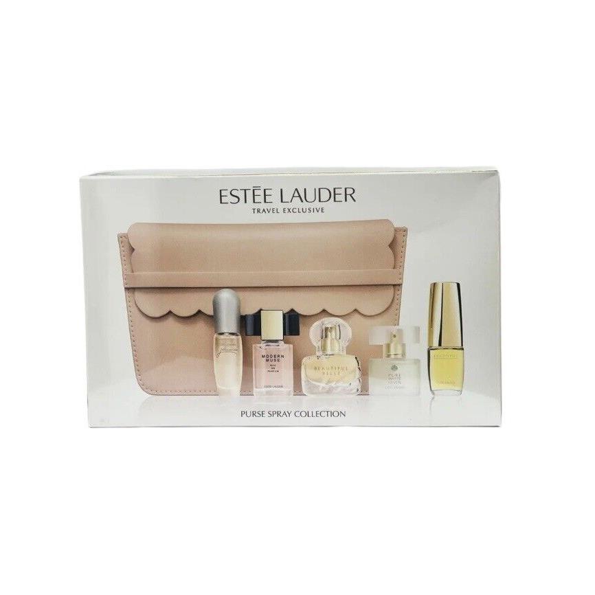 Estee Lauder 6 Pcs Pink Purse Spray Collection For Women