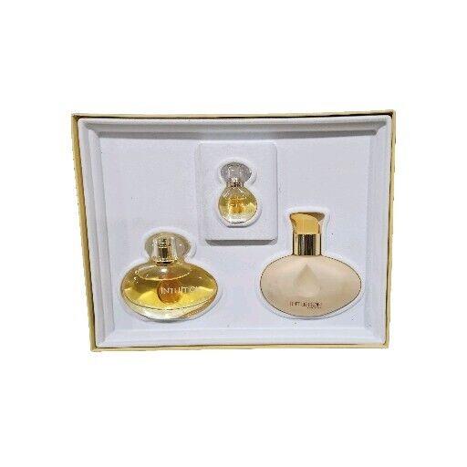 Estee Lauder Intuition 3 Piece Gift Set Edp Parfum Lotion Pls Read