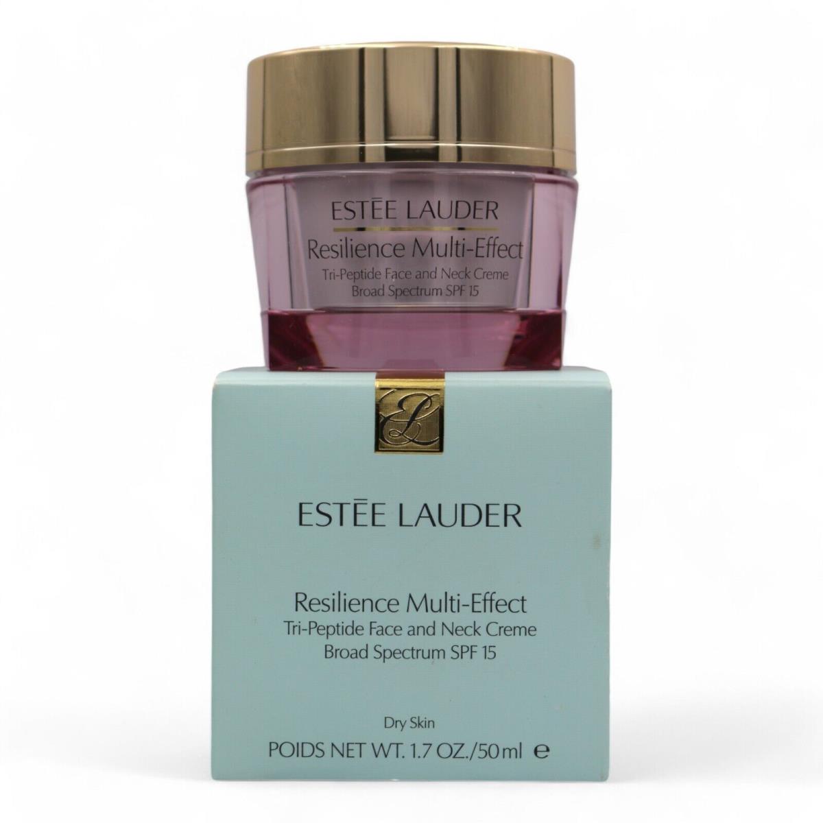 Est e Lauder Resilience Multi-effect Tri-peptide Face Neck Creme 1.7oz Drysk