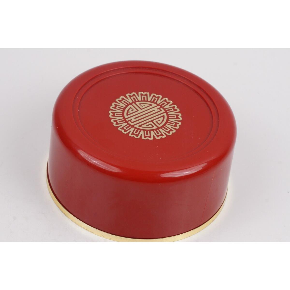 Cinnabar 4 oz Dusting Powder by Estee Lauder Top Cover Has Small Crack