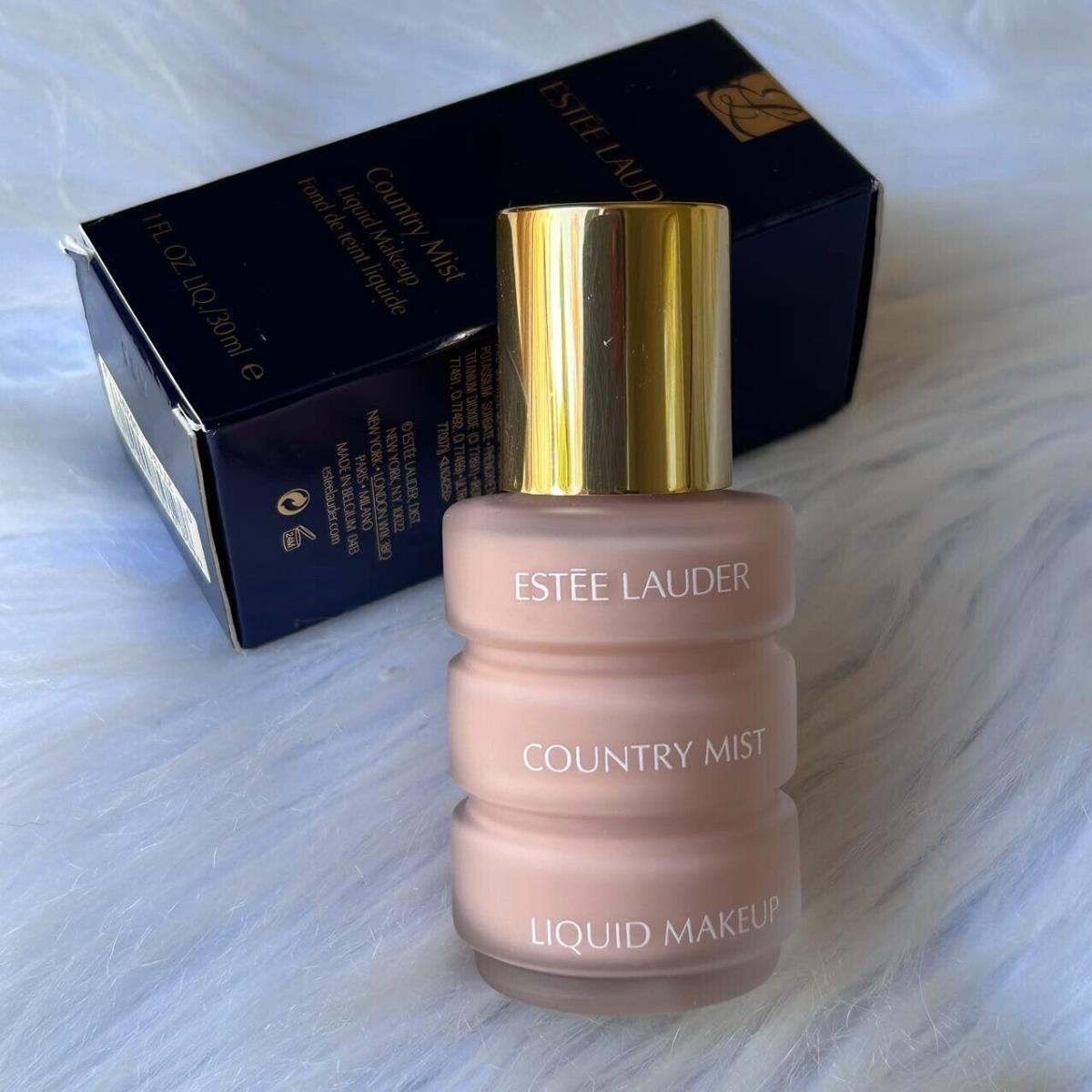 Estee Lauder Country Mist Liquid Makeup 01 Country Beige Full Size 1 oz Rare