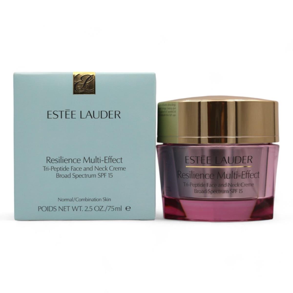 Estee Lauder Resilience Multi-effect Tri-peptide Face Neck Creme Spf 15 2.5 oz