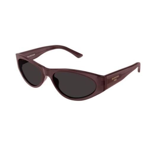 Balenciaga BB0367S 004 Violet/grey Cat-eye Women`s Sunglasses