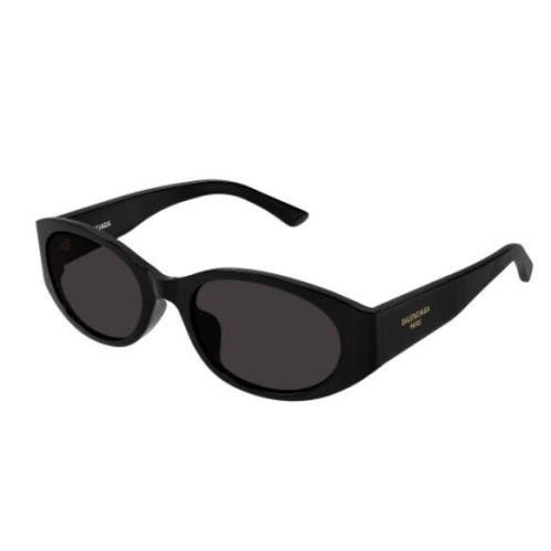 Balenciaga BB0369SK 001 Black/grey Round Women`s Sunglasses