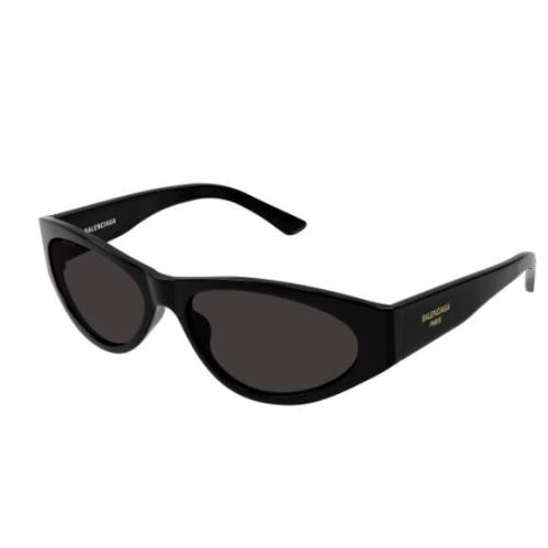 Balenciaga BB0367S 001 Black/grey Cat-eye Women`s Sunglasses