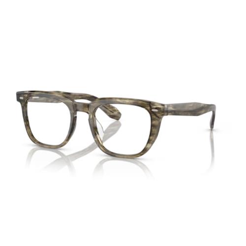 Oliver Peoples 0OV5546U N.06 1735 Soft Olive Bark Soft Square Men`s Eyeglasses