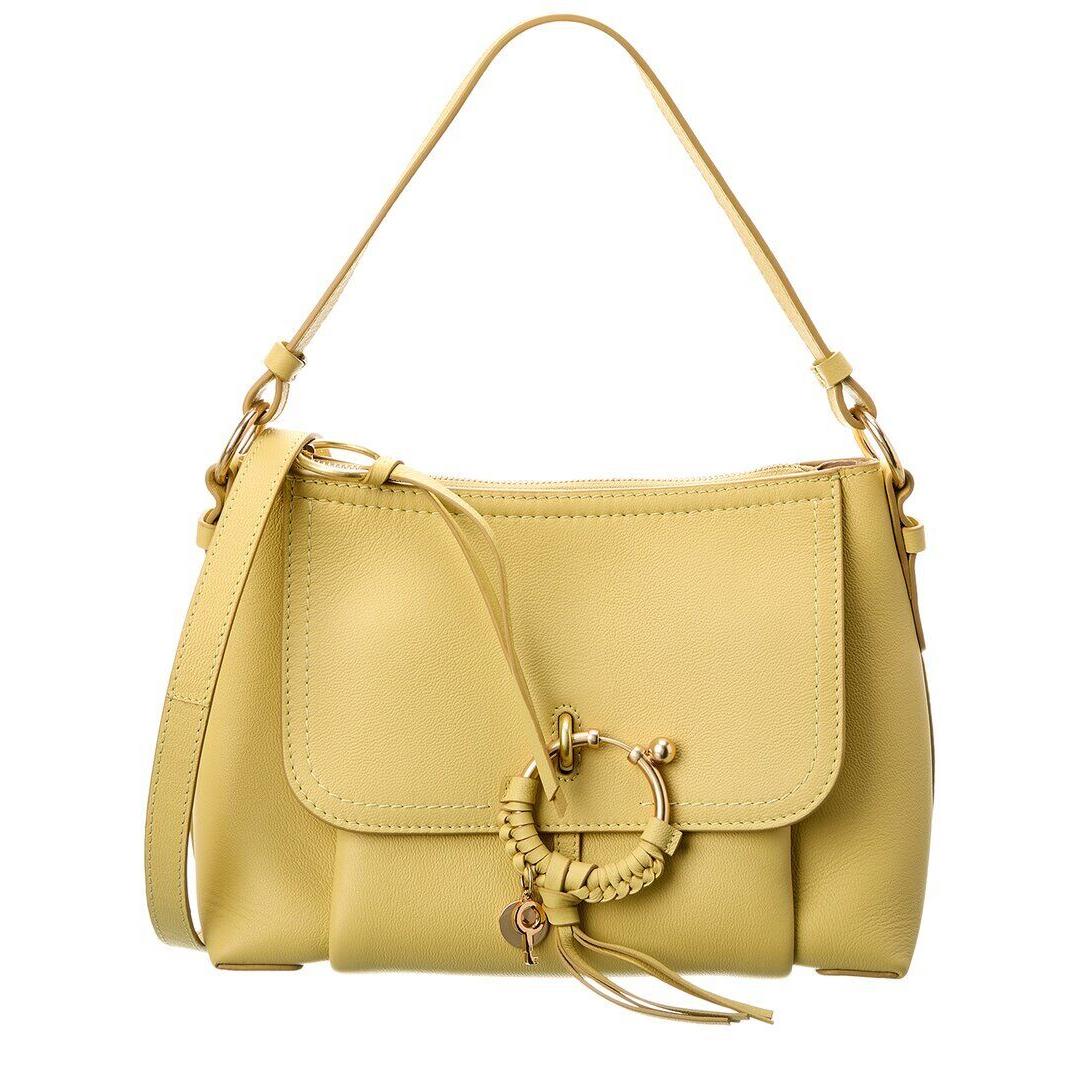 Chloé See By Chlo Joan Leather Shoulder Bag Women`s Yellow