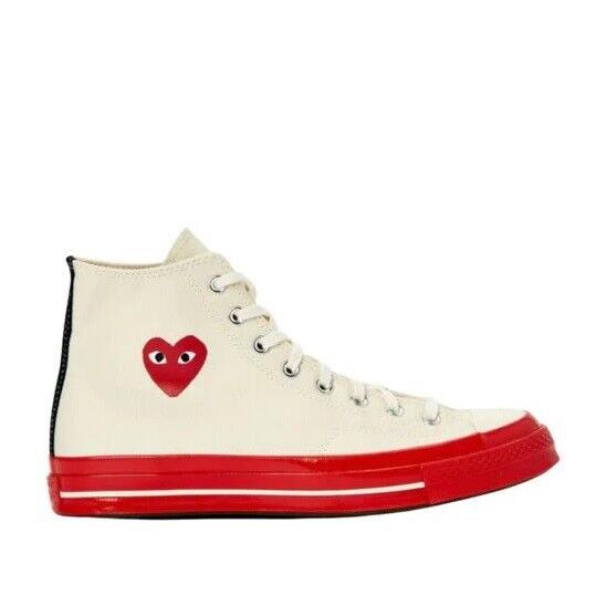 Converse Comme Des Garcons Play Chuck 70 hi Top Sneakers