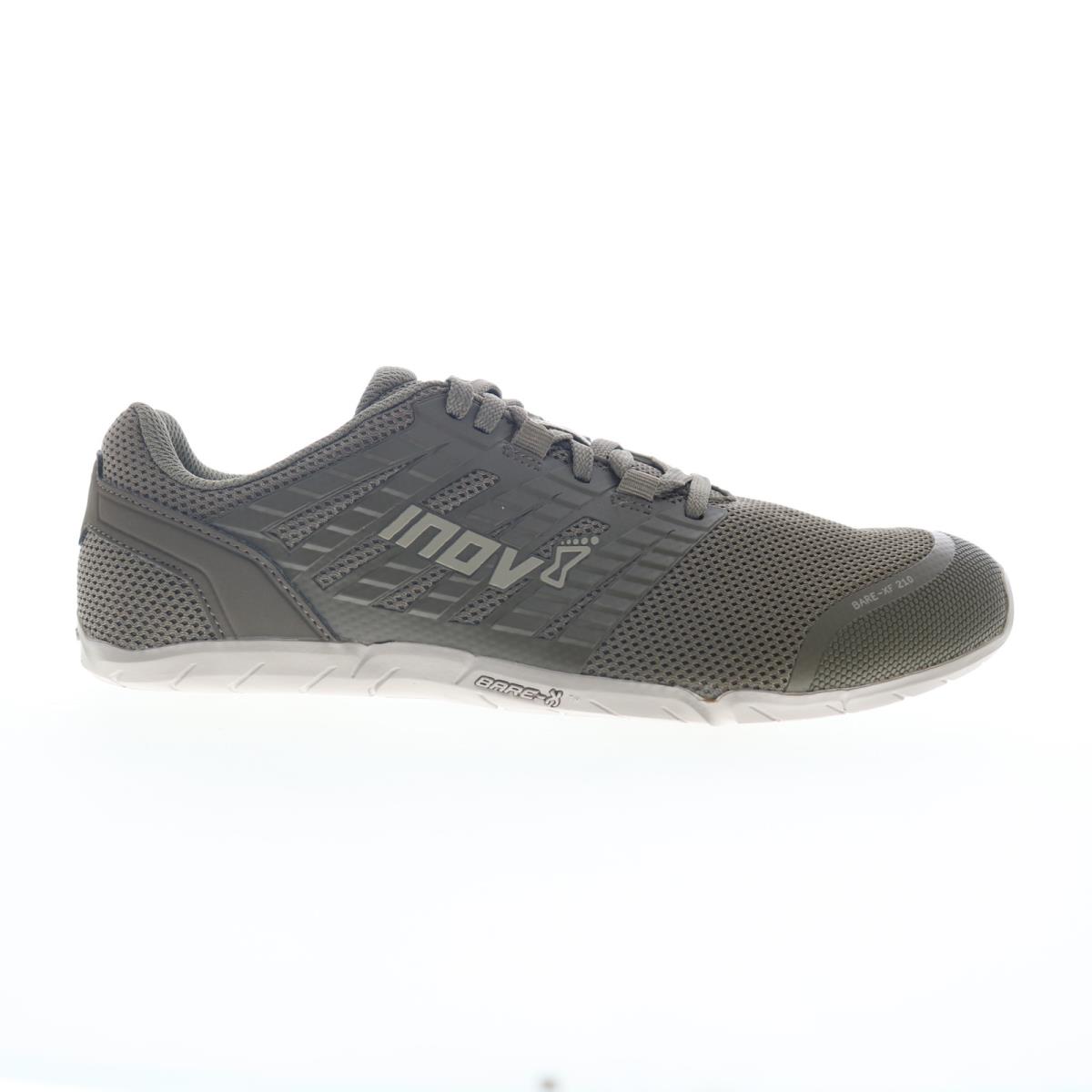 Inov-8 Bare-xf 210 V3 000983-TP Mens Gray Athletic Cross Training Shoes 11.5