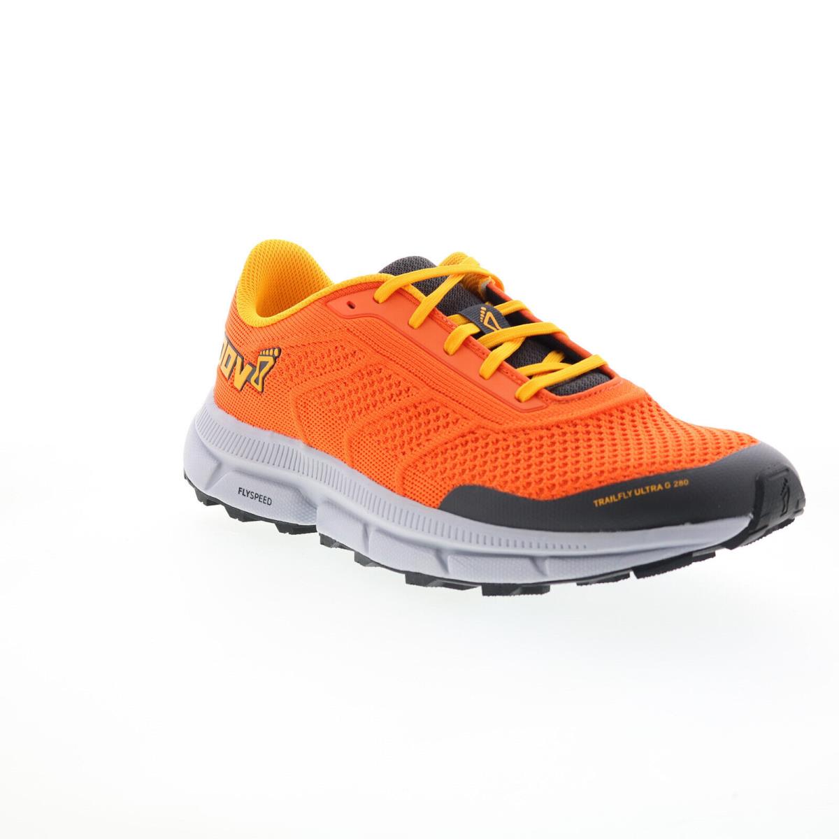 Inov-8 Trailfly Ultra G 280 001077-ORGYNE Mens Orange Athletic Hiking Shoes