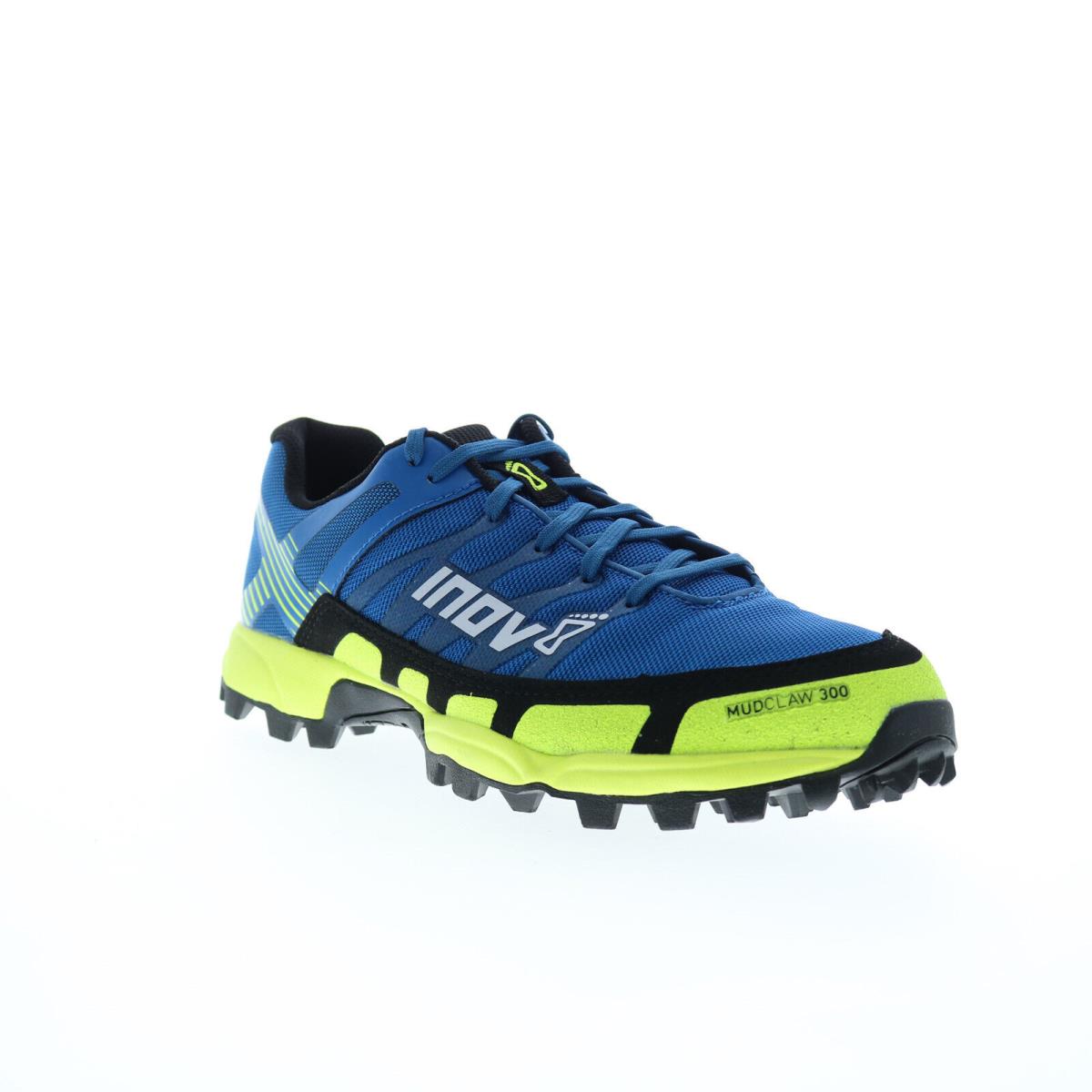 Inov-8 Mudclaw 300 000771-BLYW Womens Blue Synthetic Athletic Hiking Shoes