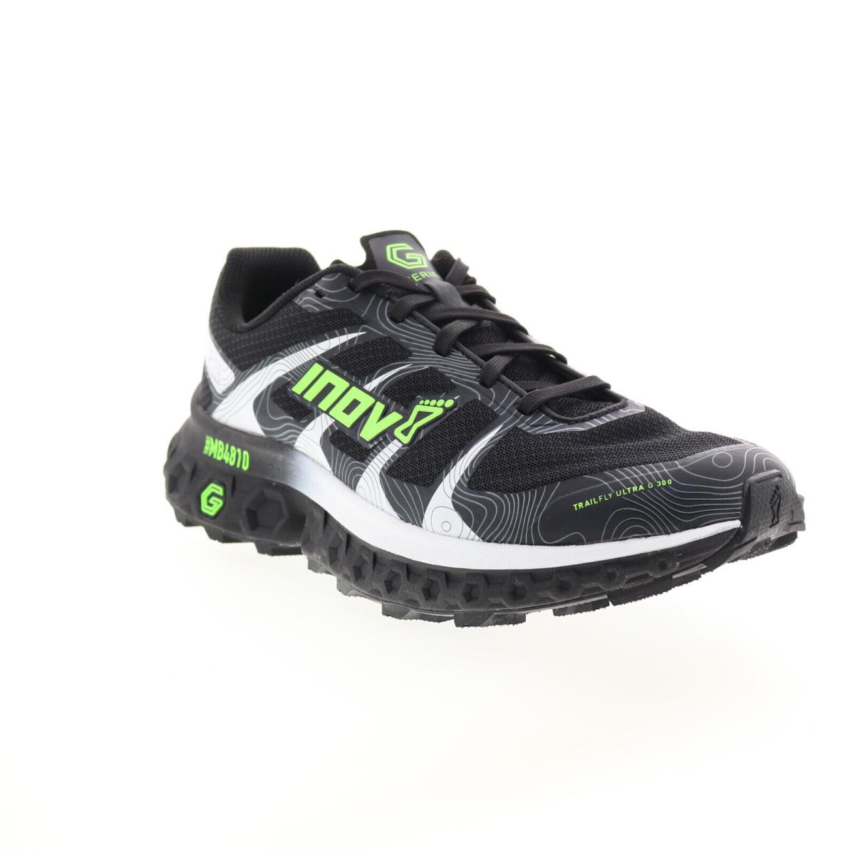 Inov-8 Trailfly Ultra G 300 Max Womens Black Athletic Hiking Shoes