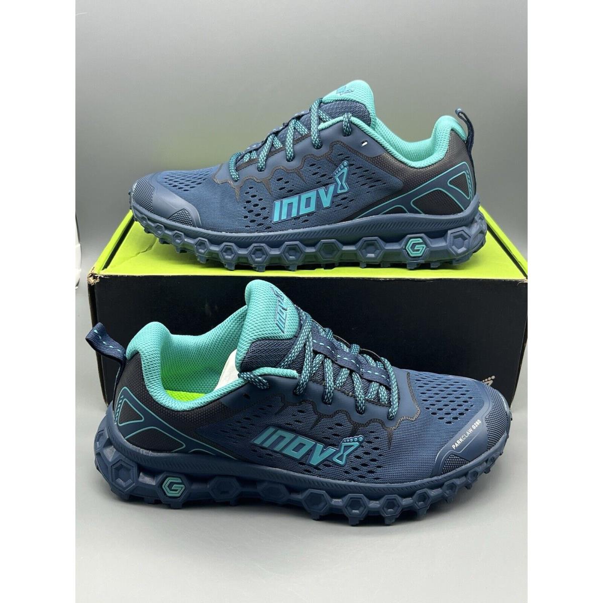 Inov-8 Parkclaw G 280 Mens 8 Womens 9.5 Performance Trail Sneakers Navy Teal