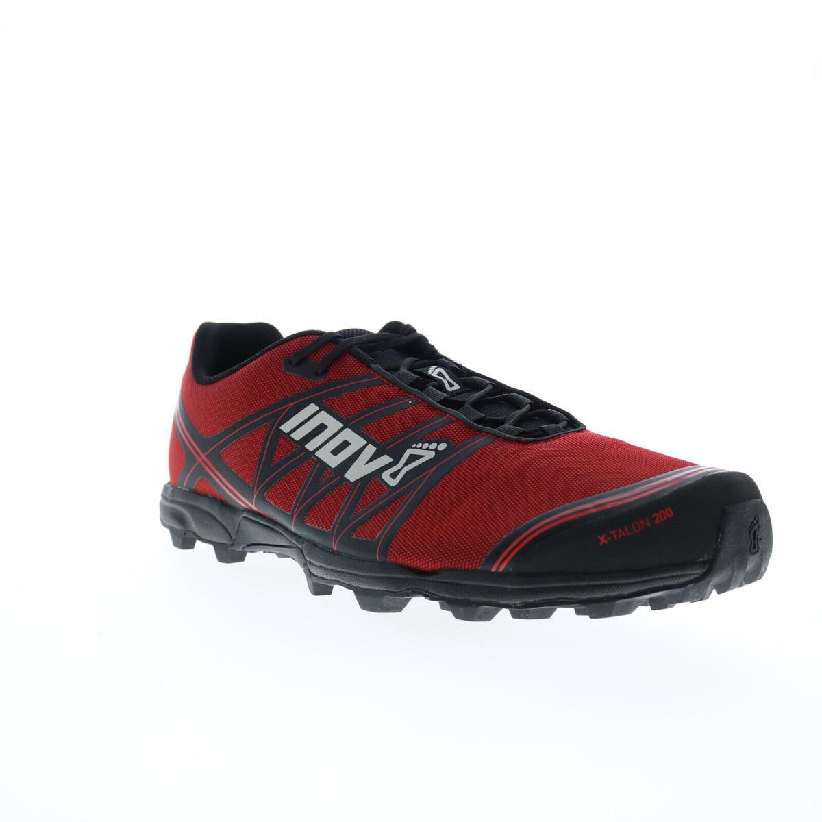 Inov-8 X-talon 200 000149-RDBK Mens Red Synthetic Athletic Hiking Shoes 4.5