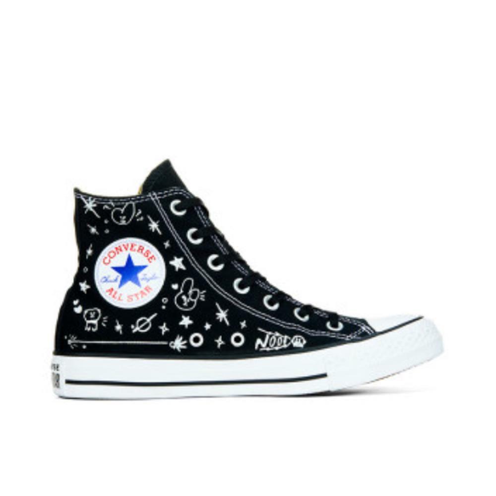 BT21 X Converse Collarboration Chuck Taylor All Star High Black Size 5.5