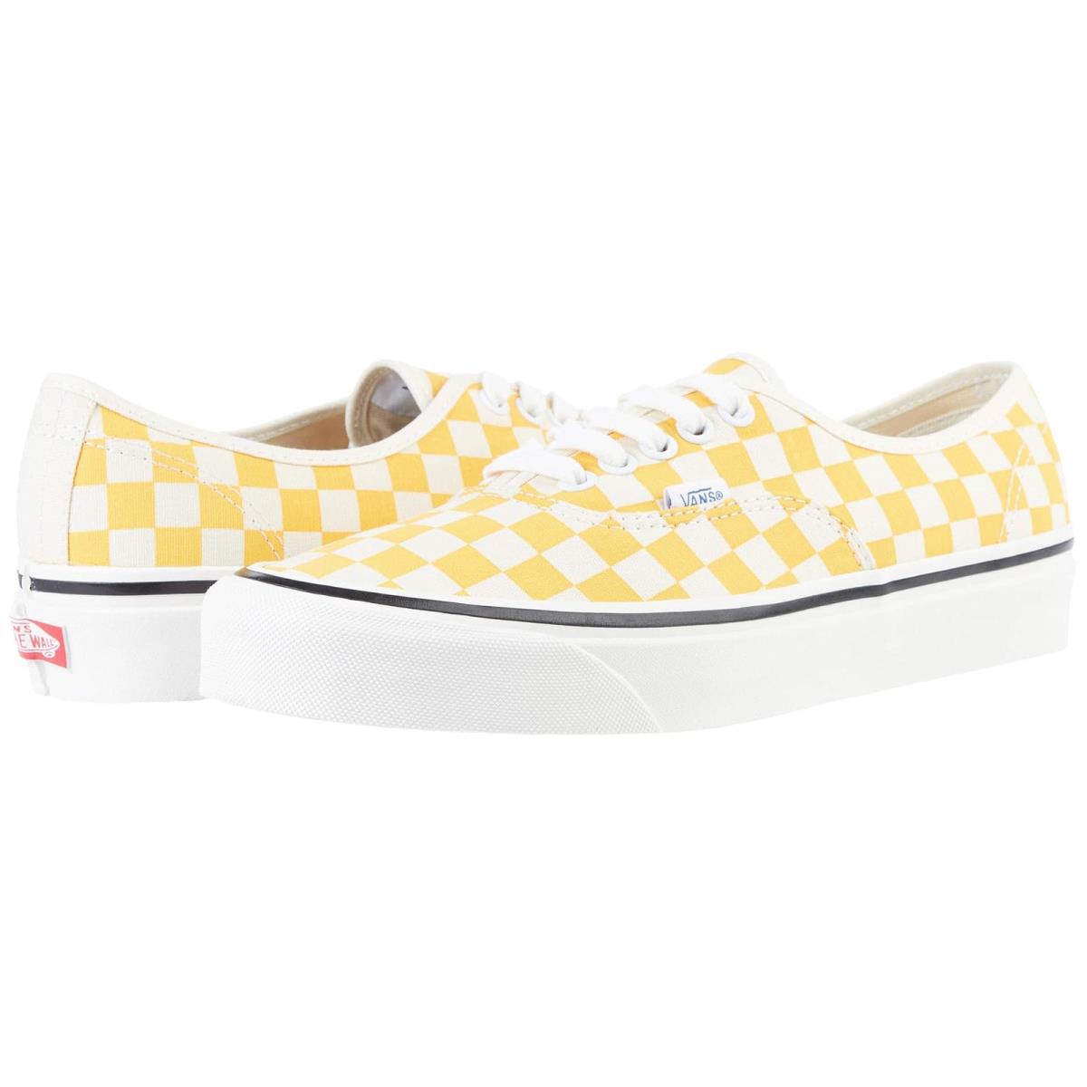 Unisex Sneakers Athletic Shoes Vans 44 DX Anaheim Factory OG Yellow/OG Checker