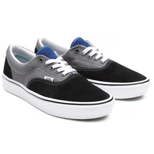 Unisex Vans Comfycush Era ShoesVN0A3WM949M Tri-tone Black/pewter 100%Originl