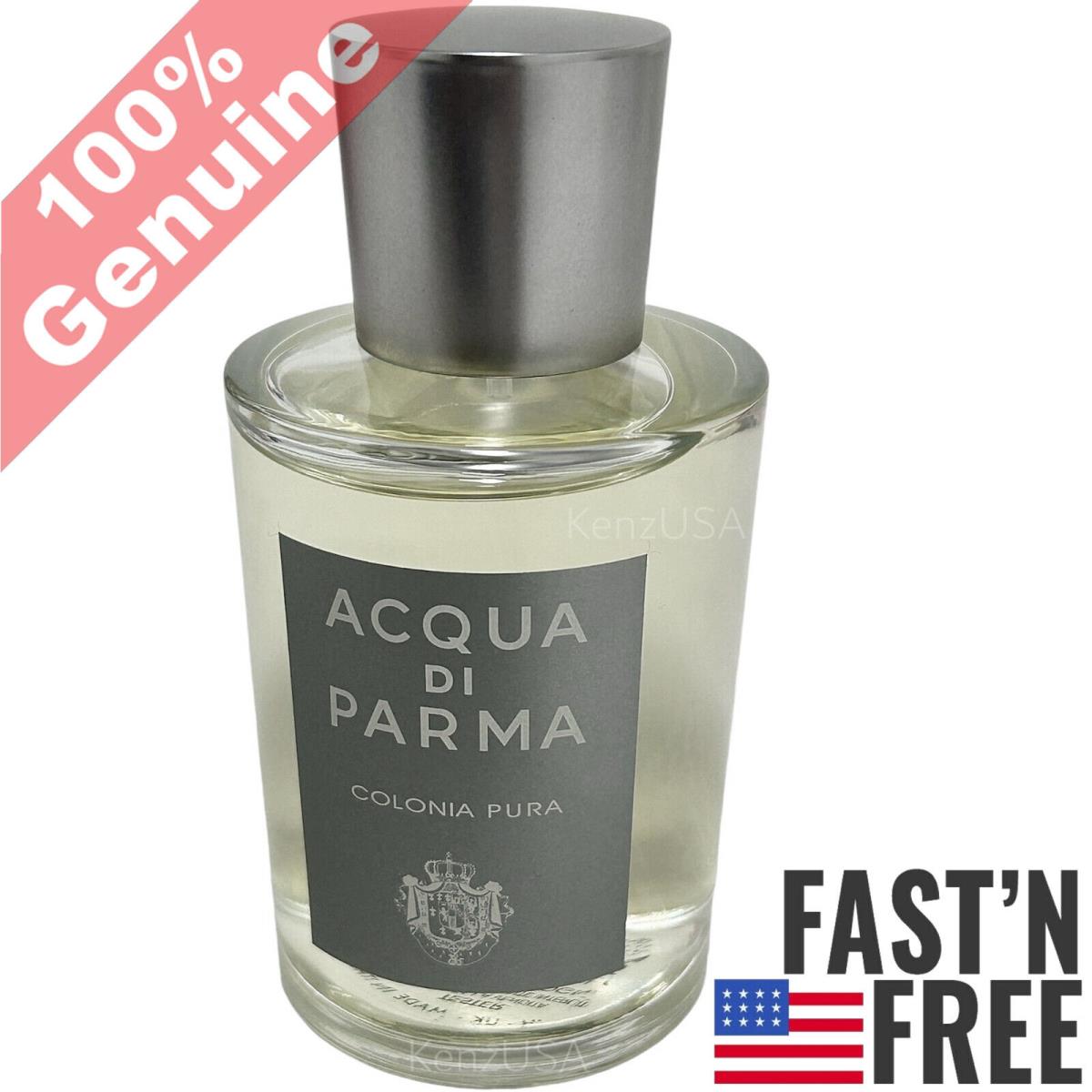 Colonia Pura by Acqua di Parma Cologne For Men Edc 3.3 / 3.4 oz 100ml Tester