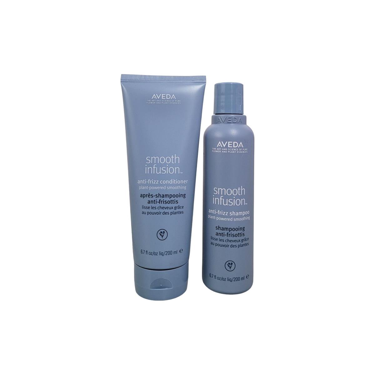 Aveda Smooth Infusion Anti Frizz Shampoo and Anti Frizz Conditioner 6.7oz